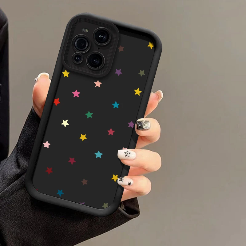 Pattern Stars Phone Case For Motorola Moto G100 G06 G56 E13 G05 G85 G14 G86 E40 E32 E14 Soft Silicone Matte Anti-Drop Hoesje