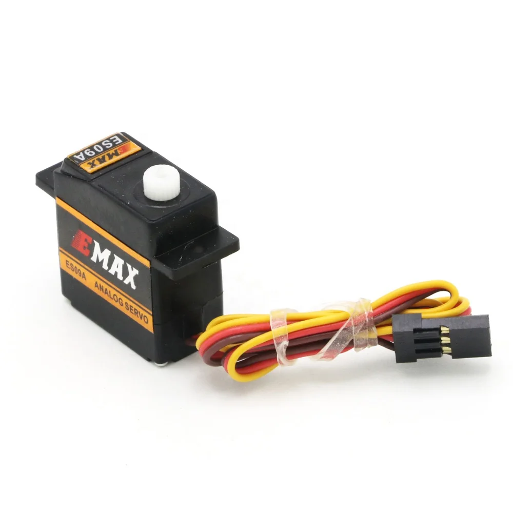 

2PCS For EMAX ES09A Dual-Bearing Analog Servo Motors Specific Swash Servos For Trex RC 450 Helicopters