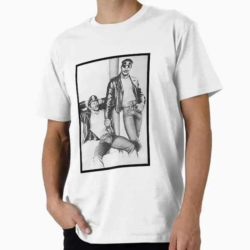 Vintage Tom of Finland Frisky Duo Premium T Shirt M 2XL