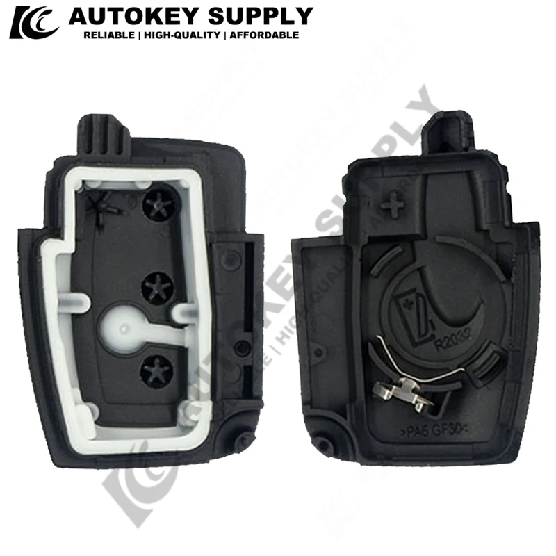 Autokeysupply AKFDF111 3-przyciskowy zdalny składany klucz do Forda Mondeo