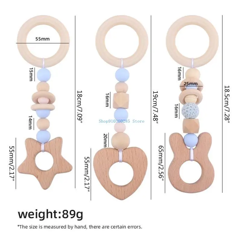 K9ff Baby Beaby Leiging for Nevel Bornborn Clip Clip Toy for Teath Massage Babies Lattable For Infants Newborn