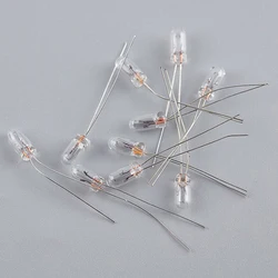 25PCS 5mm 4mm 3mm Clear 12V Mini Bulb of Wheat Rice Bulbs Switch Button Bulbs Indicator Bulb Tungsten Lamp