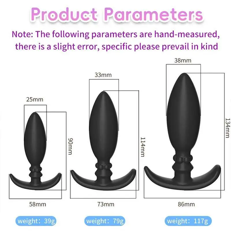 Anal Beads with Gravity Steel Ball Butt Plug Sex Toy for Men Women Prostate Massage Silicone Adult Couple Pleasure Anal Training - Image 6