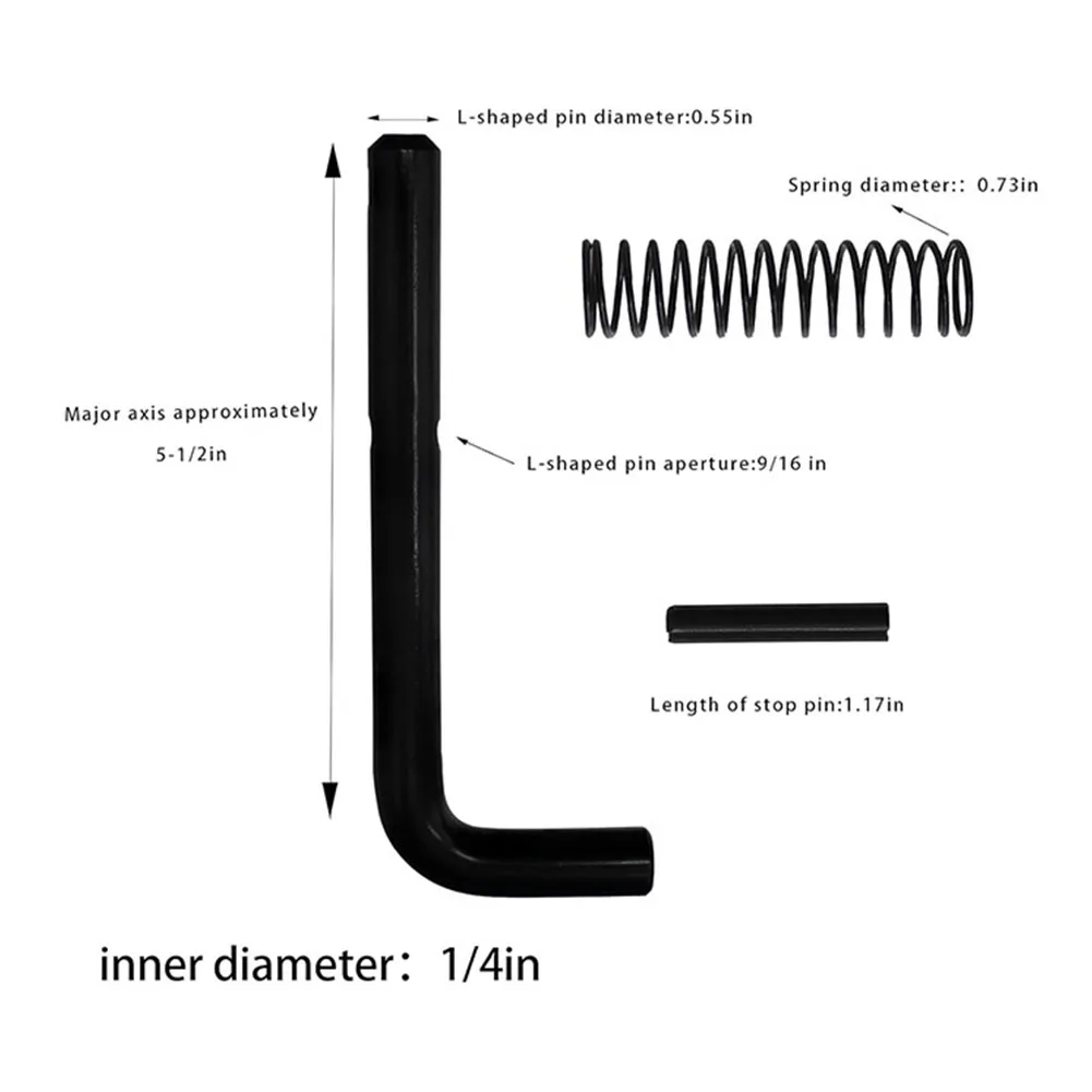 For Trailer Gate Spring Latch Repair Kit 819T Compatible with Multiple For Trailer Models Including 5XI0LGW2K and 7X16HDLAND
