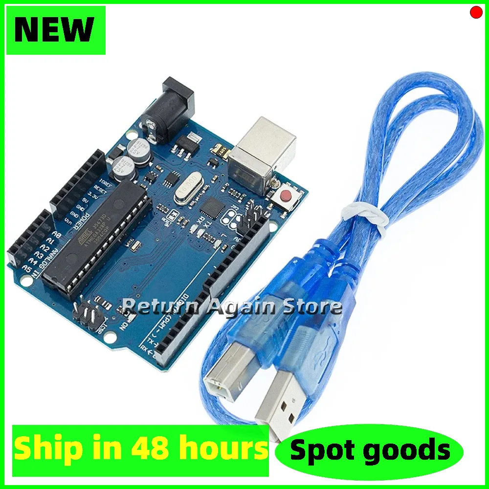 New Version HOT UNO-R3 Development Board for Controlling ATmega328P Microcontroller Module
