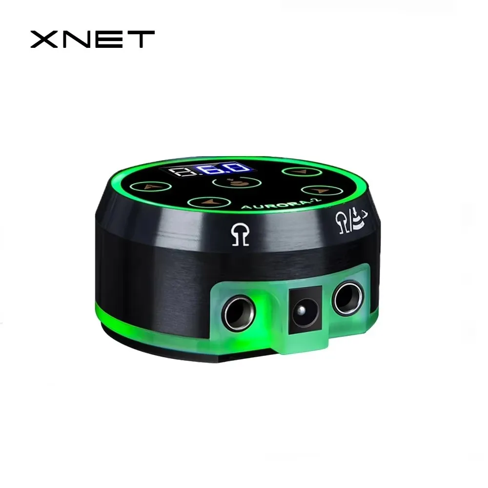 

Kiss Of Dragon Aurora 2, блок питания для татуировки, обновленный цифровой ЖК-блок питания с адаптером питания, мини-светодиодная сенсорная панель, источник для татуировки