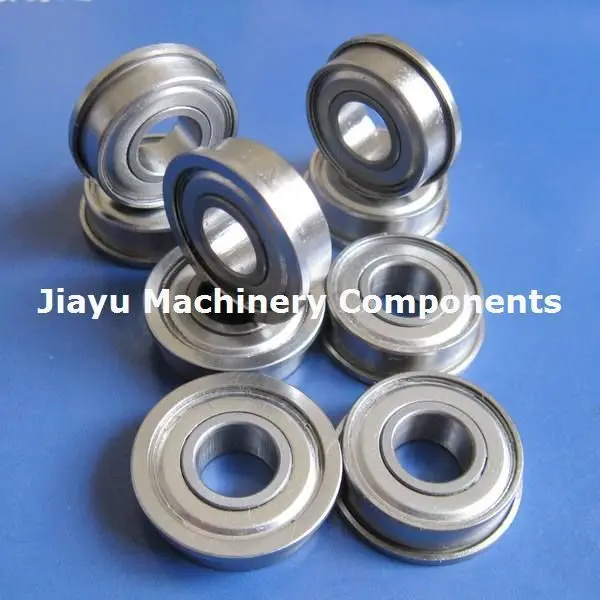 SFR8 SFR8ZZ FR188ZZ FR8-2RS bearing (10/50PCS) SFR8-2RS Flange Bearings 1/2 x 1 1/8 x 5/16 Stainless Steel Flanged Ball Bearings