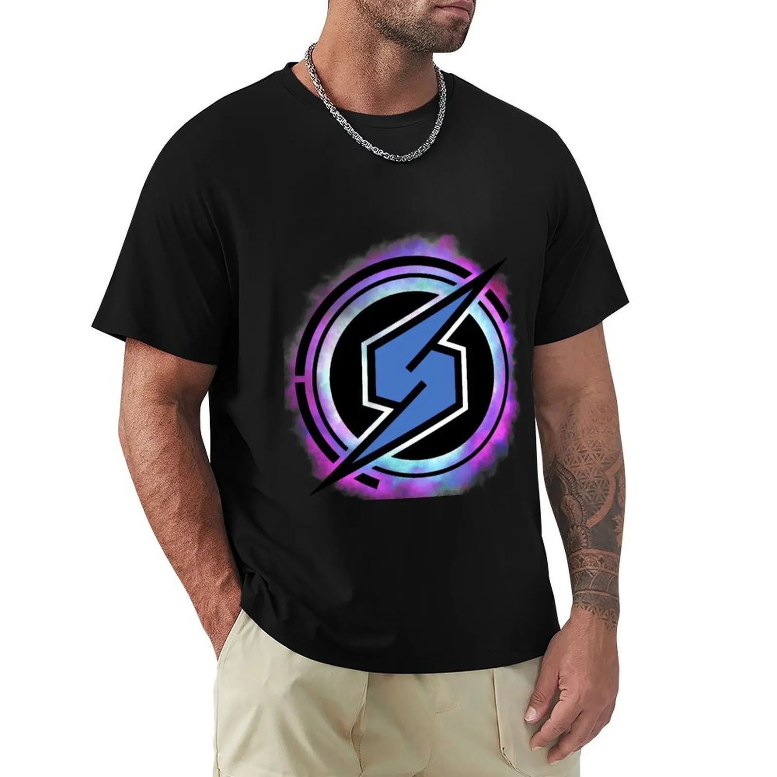 Metroid Emblem T-Shirt Work Outdoor T-Shirt for Men