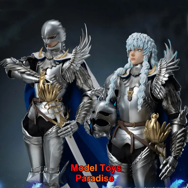 Threezero 1/6 Collectible Full Set Soldier Griffith The Eagle of Light Imprinted Warrior 12'' Movable Action Figure Model