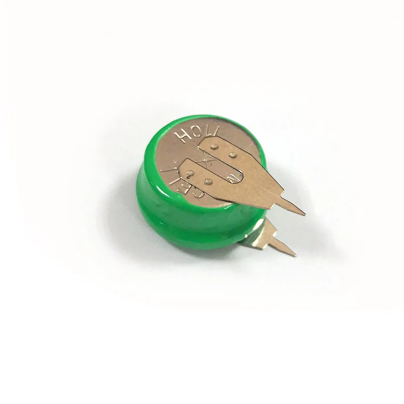 10 stücke/Los 1,2 V 110mAh 1,2 V/110h wiederauf ladbare Ni-MH-Knopf batterie Anti-Mücken lampe Solar LED Licht elektrische Spielzeug batterien Zelle