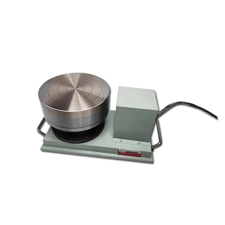 Motor Adjustable Variable Speed Permanent Round Magnet Rotary Magnetic Chuck for Surface Grinding Machine