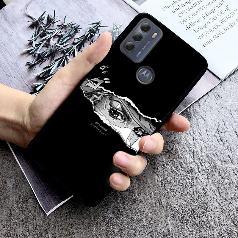 

Phone Case For Moto G85 G55 G05 G14 G75 G31 G50 G10 G20 G30 G60 G13 G32 G84 G54 G53 G72 G24 Power Jojo gyro zeppeli Anime