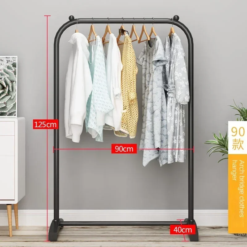 Modern Metal Clothing Purse Rack Stand Boutique Bedroom Floor Laundry Clothes Storage Rack Bags Percheros Pared Nordic Furniture