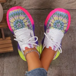 Women Sneakers 2024 Breathable Mesh Flats Designer Shoes Casual Loafers Shoes Autumn Fashion Sneakers Women Zapatos De Mujer