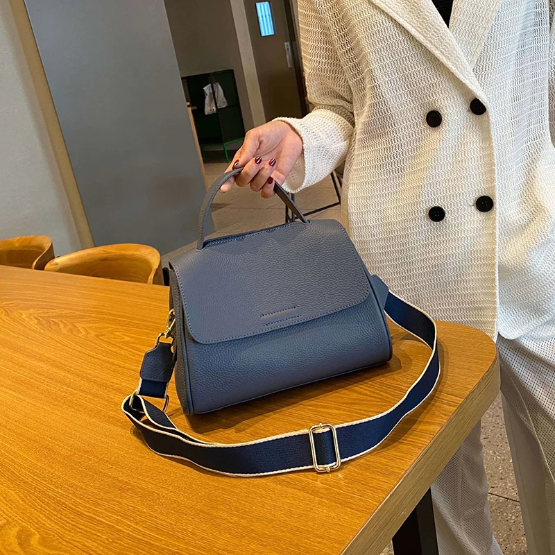 Famicare 2024 New Luxury Brand Totes da donna vera pelle bovina borsa in vera pelle con patta Messenger Lady Girls borsa a tracolla retrò