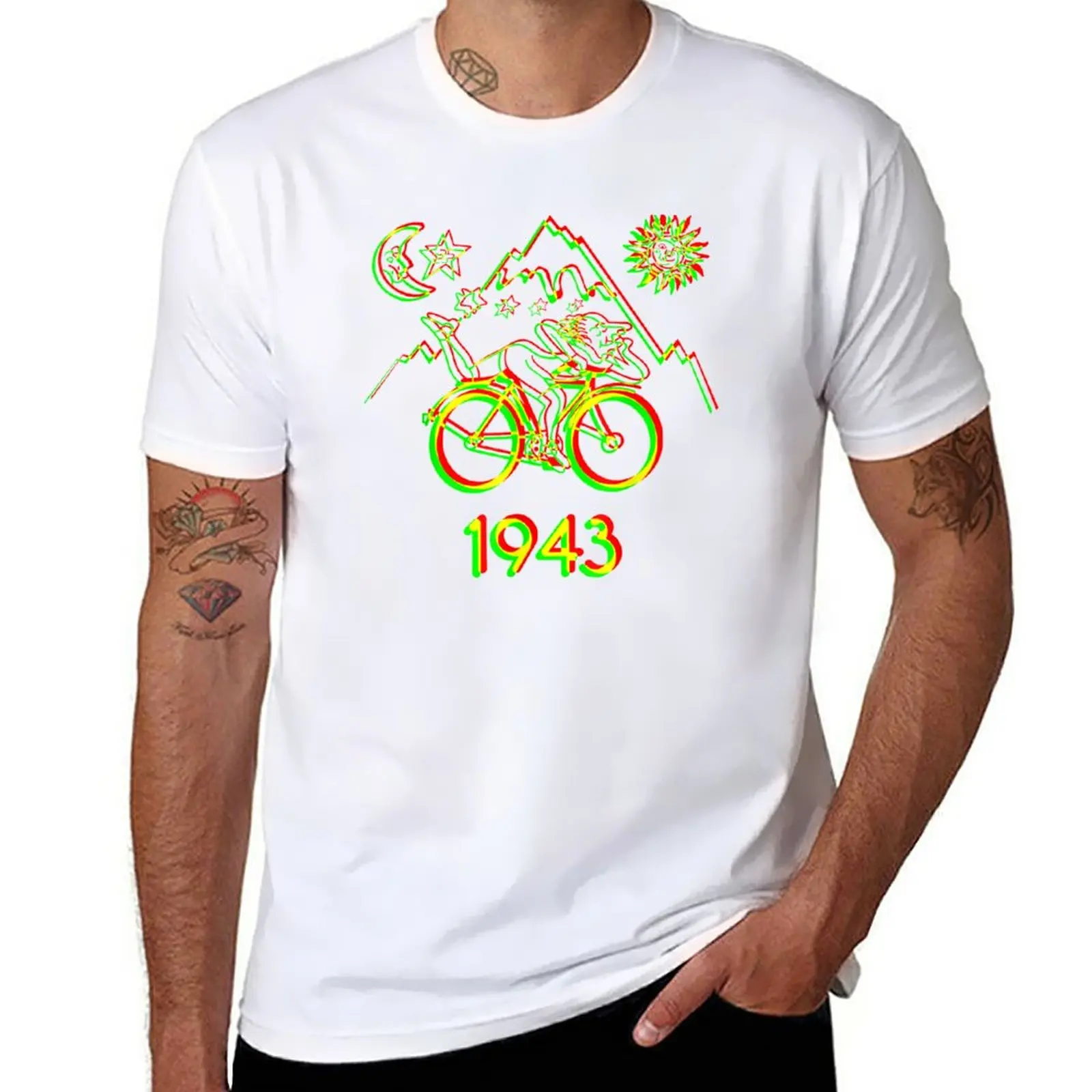 New Bicycle Day 1943 LSD Acid Hofmann Trip T-Shirt anime new edition t shirt aesthetic clothes sweat shirt tshirts for men