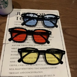 Vintage Sunglasses Unisex Rectangle Fashion Design Retro Sun Glasses Female Lady Eyeglass Cat Eye Casual Goggles 2023 New