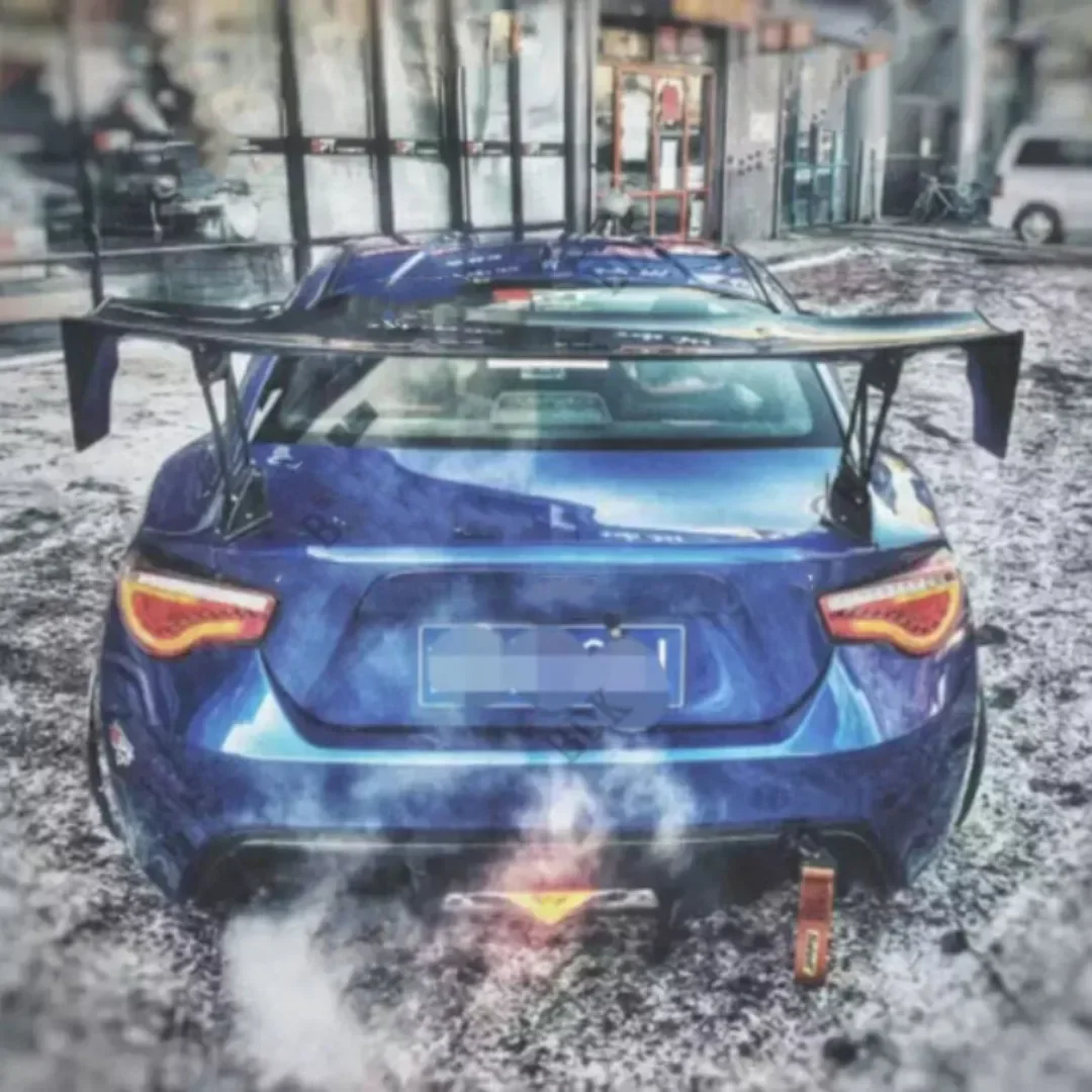طقم الجسم جناح ذيل من ألياف الكربون لسيارة Toyota 86 Subaru BRZ style 2013 2014 2015 تم تعديله إلى ملحقات السيارات على طراز GT86