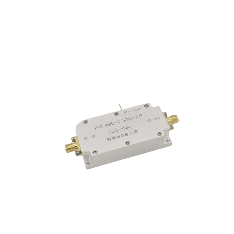 Módulo amplificador de potência PA de 2,4 GHz 10 W Módulo RF Amplificador RF Transmissão de imagem Extensor de controle de vôo