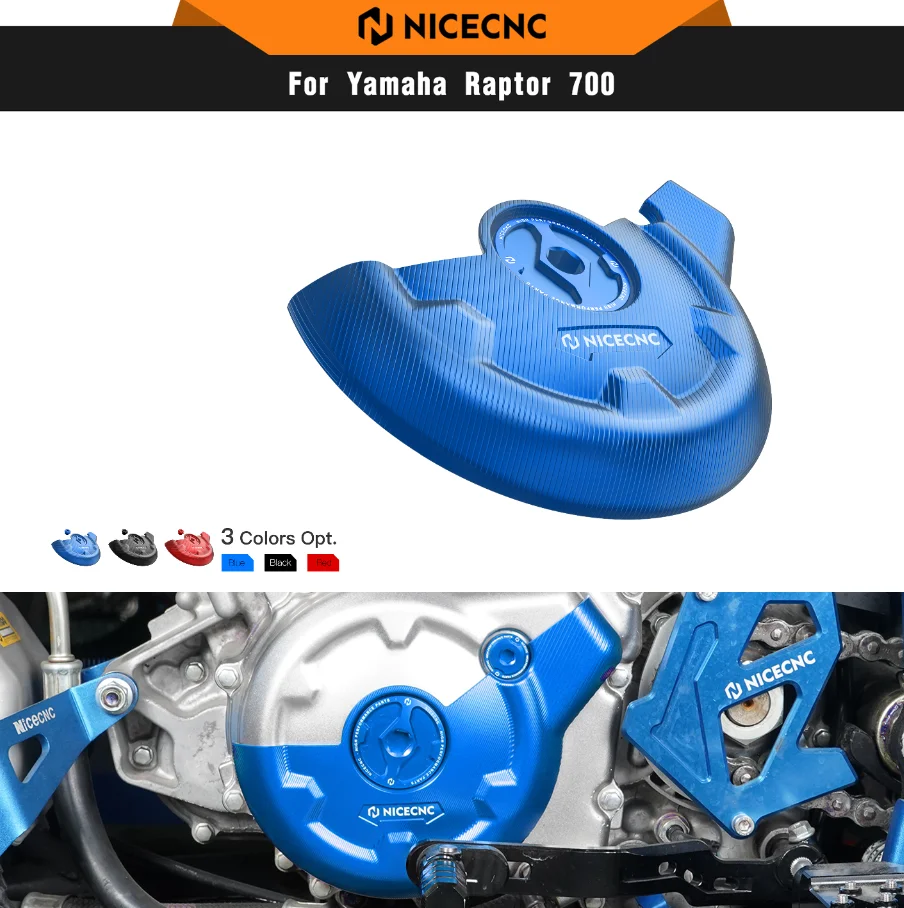 

ATV Crankcase Cover & Engine Timing Plug For Yamaha Raptor 700 YFM700 2013-22 700R YFM700R 2009-22 Special Edition Accessories