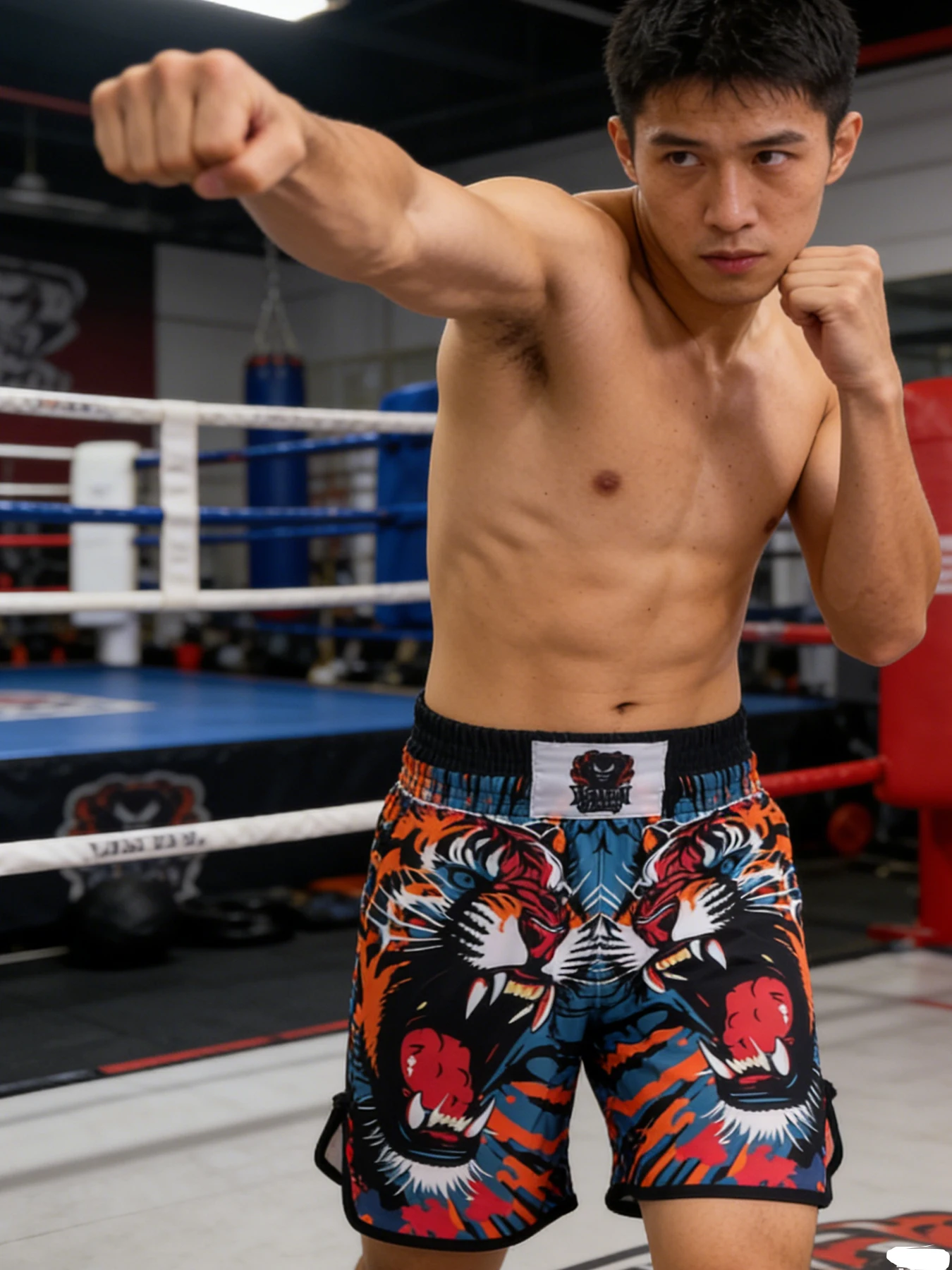 

Factory direct sales children and adults fighting training uniforms fighting pants Sanda suit Muay Thai shorts