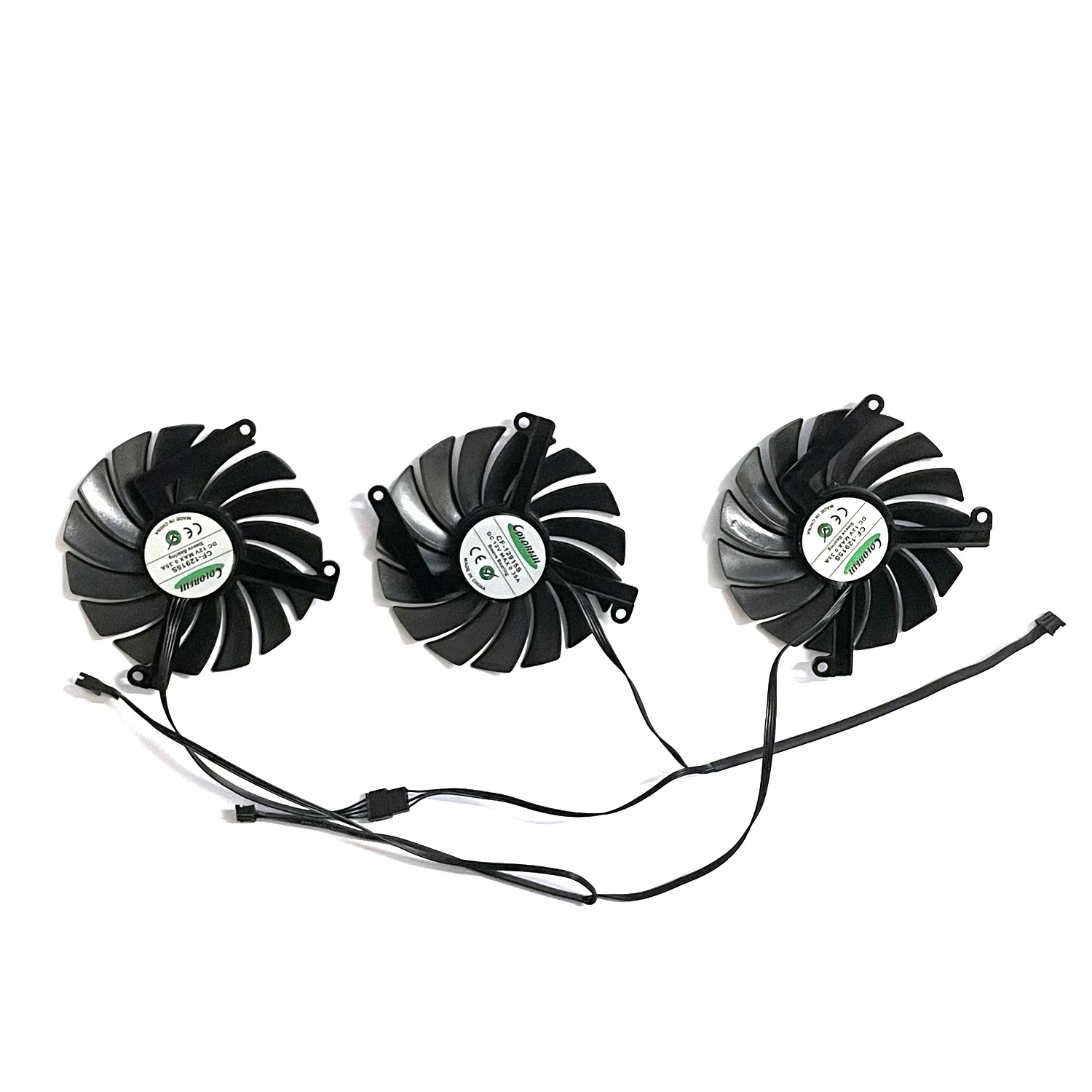 3fan/1Set CF-12915S Rtx 3080 3070 Ichill X4 Gpu Fan, Voor INNO3D Rtx 3080 rtx 3080 Ti Rtx 3090 Ichill X4 Graphics Cooling Fan