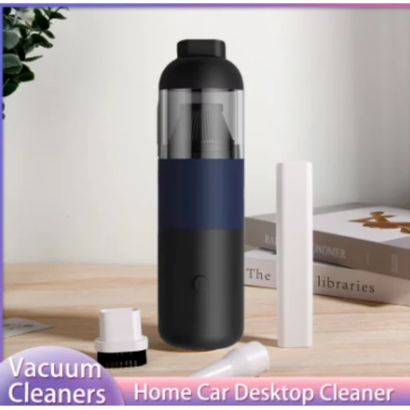 Car Vacuum Cleaner 120W High Power Strong Suction Portable Wireless Handheld Auto Dust Catcher Cyclone Suction Home New