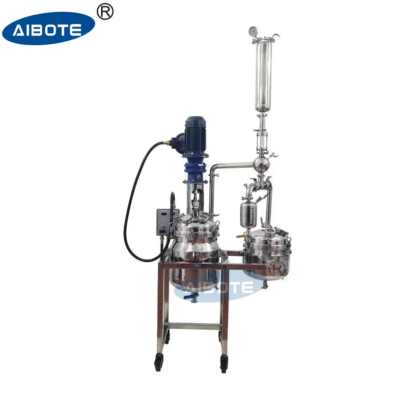 Contenitore di estrazione con doppia rivestita in acciaio inossidabile da 20L-200L per uso in laboratorio