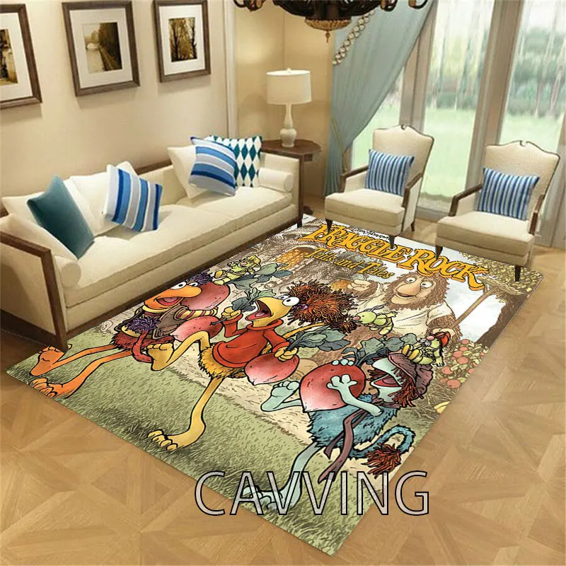 Fraggle Rock 3D Printed Carpets Flannel  Rugs Anti-slip Large Rug Carpet  Home Decoration for Living Room Bedroom