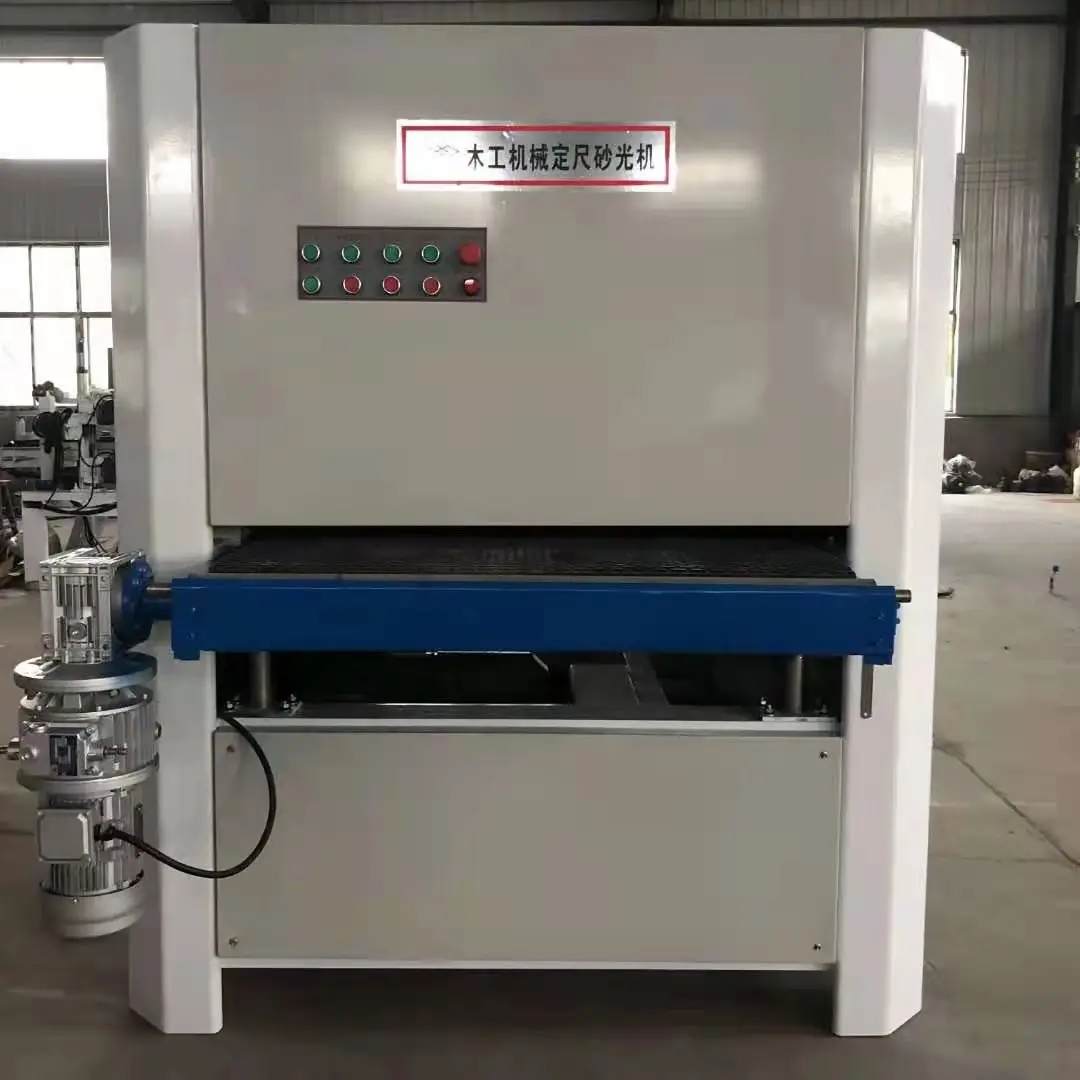 High Precision Durable Plate Sander Woodworking Plank Polishing Machinery Plate Wide Belt Sander
