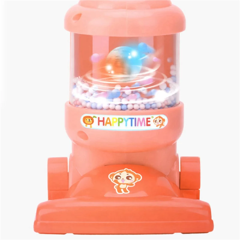 

2X Children Electric Vacuum Cleaner Simulation Vacuum Catcher Kids Pretend Cleaning Educational Mini Vacuum, Red