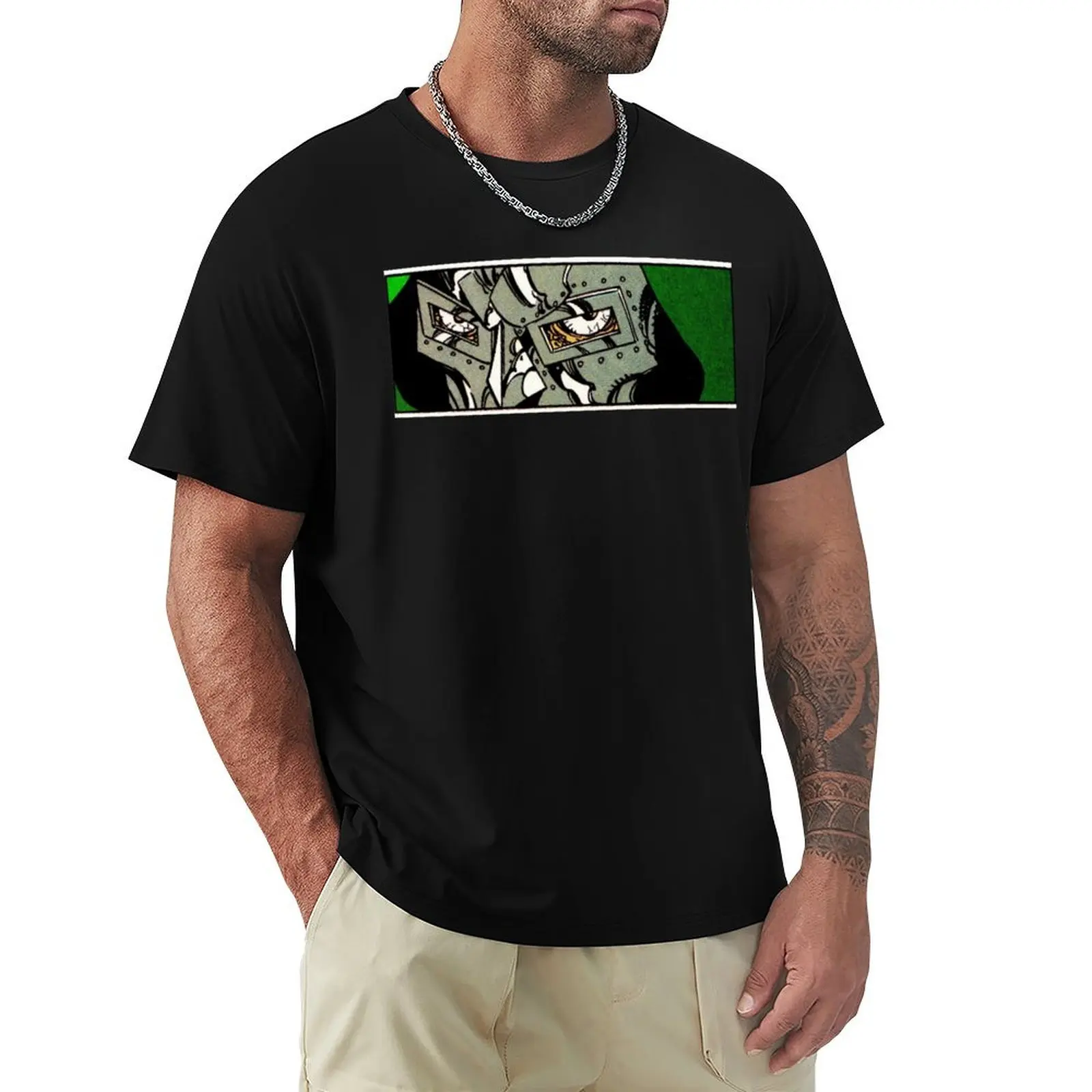 

MF DOOM T-Shirt anime clothes Funny t-shirt sports fans blue lock cotton t shirt men