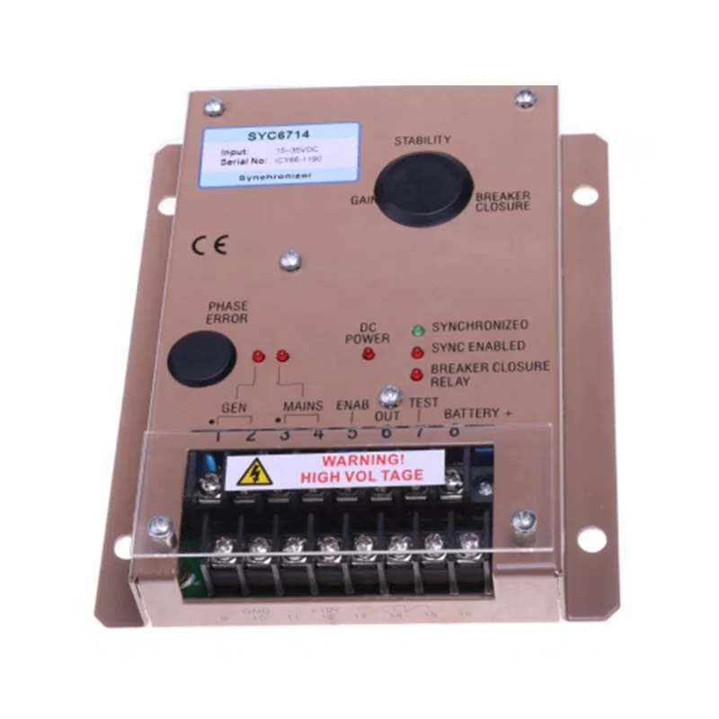 Holdwell Generator Synchronizer SYC6714 For ESD5221 ESD5111 ESD5330 ESD5500 ESD5550 ADB225 ADC225