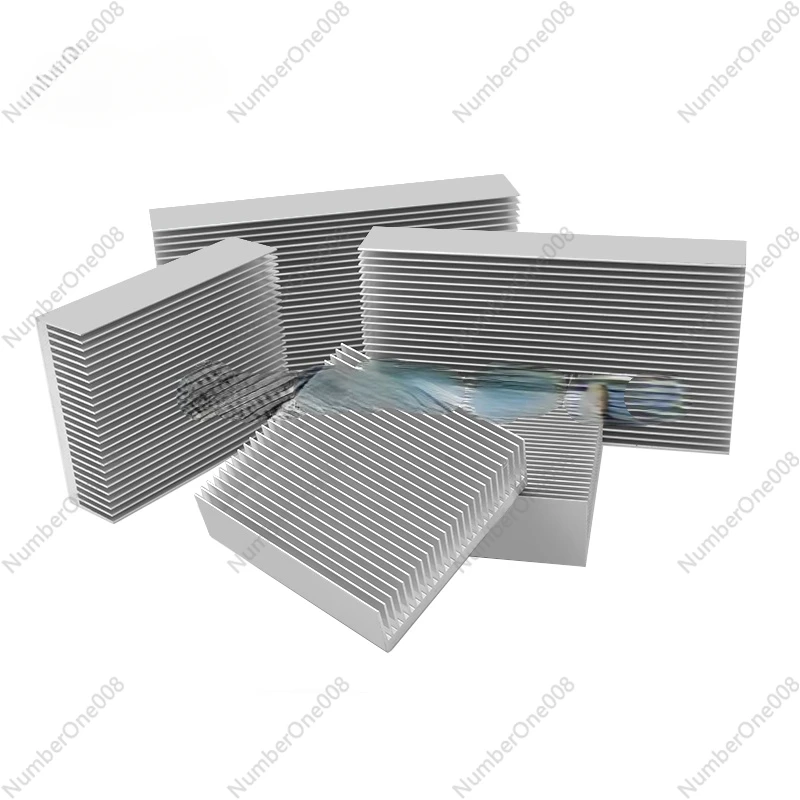 Aluminum Heat Sink 160/80*80*26.8/27MM Cooling aluminum plate High-power densely toothed electronic radiator