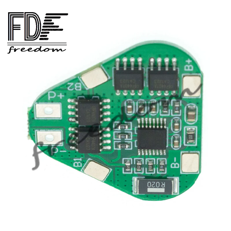 3S 12V 18650 لوح حماية بطارية ليثيوم 11.1V 12.6V FD الشحن الزائد الإفراط في التفريغ حماية 8A 3 خلية حزمة ليثيوم أيون BMS PCM PCB #5