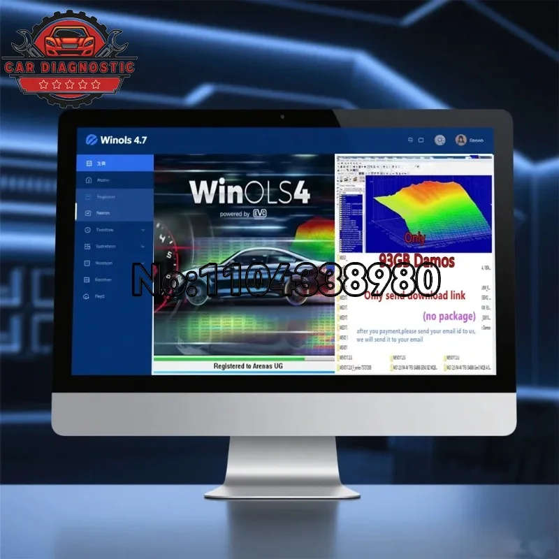 

Программатор Winols 4.7 для ЭБУ, 93 ГБ файлов Damos, новейшее программное обеспечение для ремонта автомобилей с видеоинструкцией по установке для профессионалов автомобильной отрасли