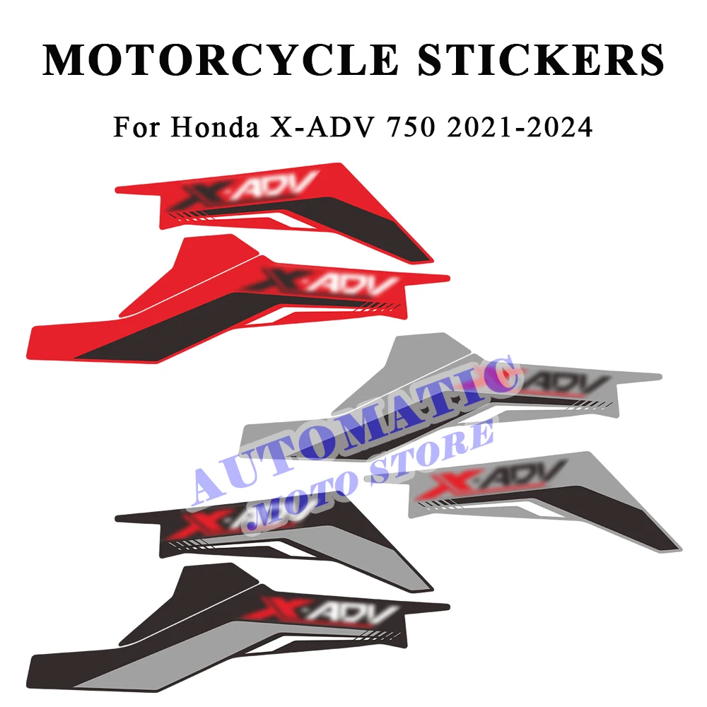 For Honda X-ADV 750 X ADV XADV750 2021 2022 2023 2024 PVC Motorcycle Swingarm Stickers Waterproof Protective Decals Accessories