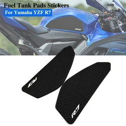Motorcycle For Yamaha R7 YZF R7 YZFR7 Side Fuel Tank pad Tank Pads Protector Stickers Decal Gas Knee Grip Traction R7 Tank pad