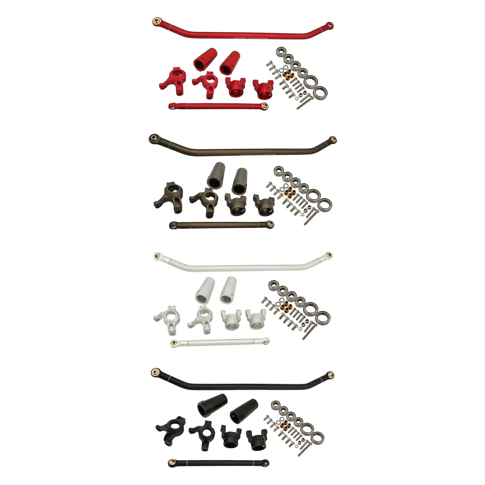 

Aluminum Steering Knuckle C Set w/ Bearings for Axial Wraith RC Crawler