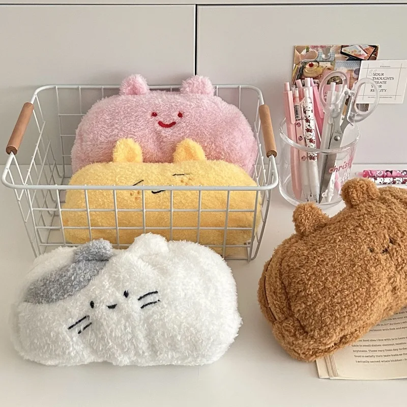 Astuccio Kawaii The Pig Estuches Trousse Escolares cancelleria coreana simpatici Pencilcases Fundas custodie borse Estojo Kalemlik Pouch