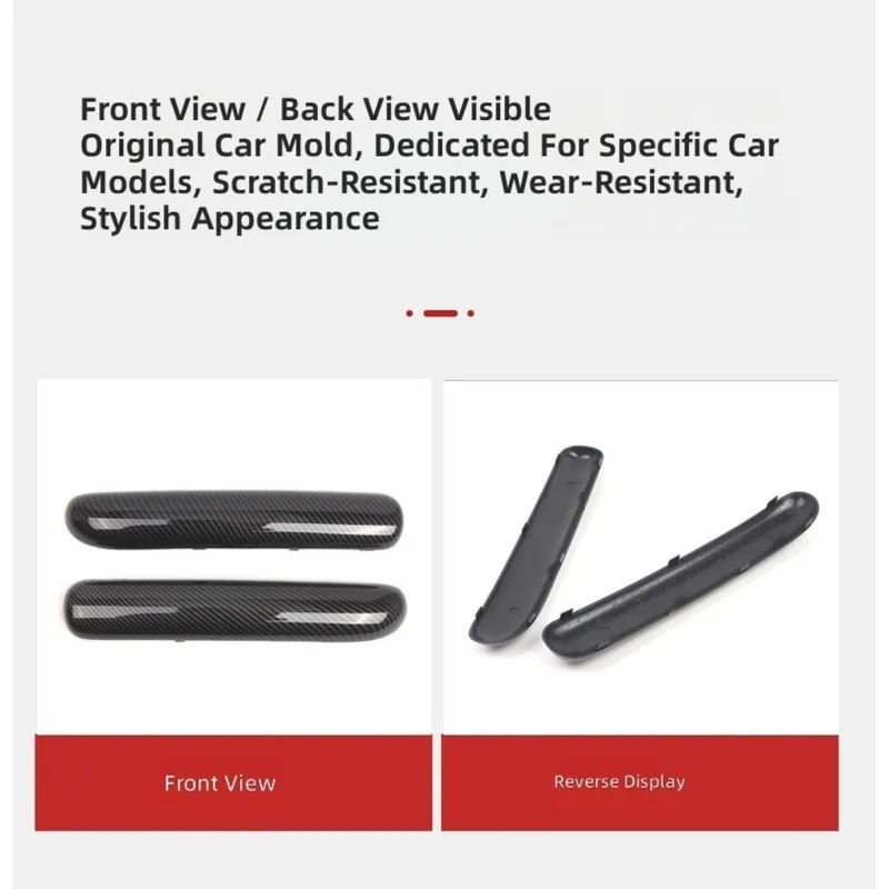 Car Accessories Front Bumper Trim Strip Kit For BMW MINI R50 2001-2004 Part Numbers 51116800143 51116800142