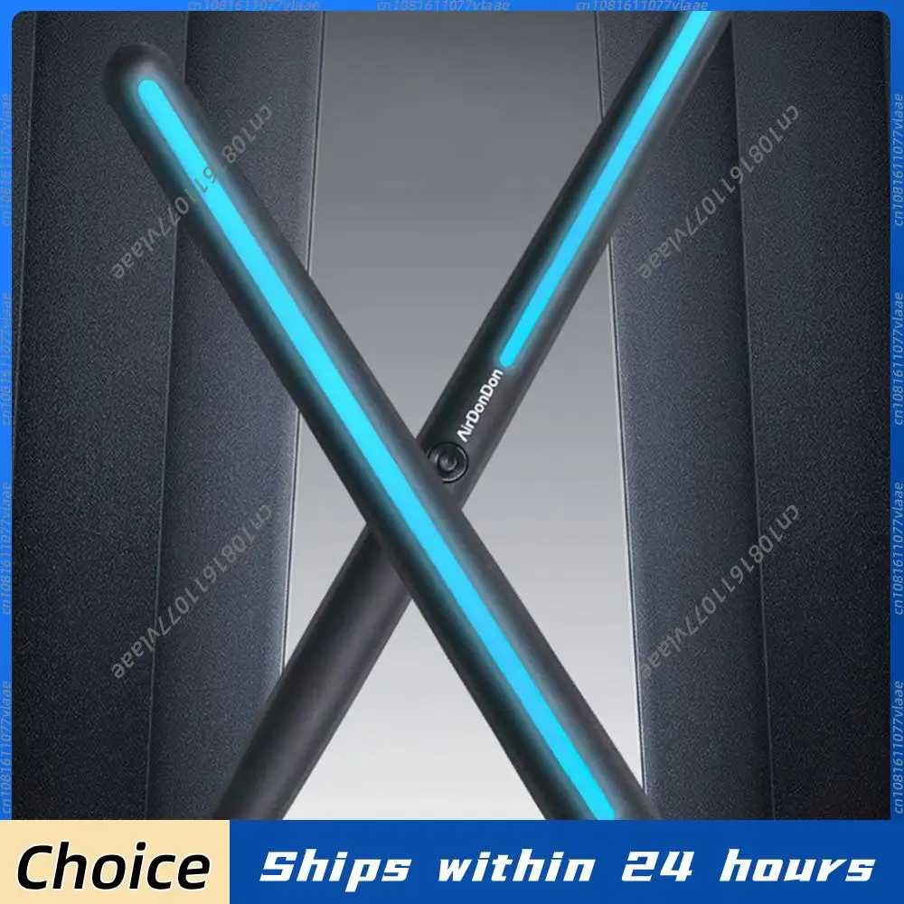 

Портативный набор воздушных барабанов, адаптер для воздушных барабанов, Bluetooth-совместимые виртуальные барабанные палочки, реалистичный эффект для начинающих и профессионалов