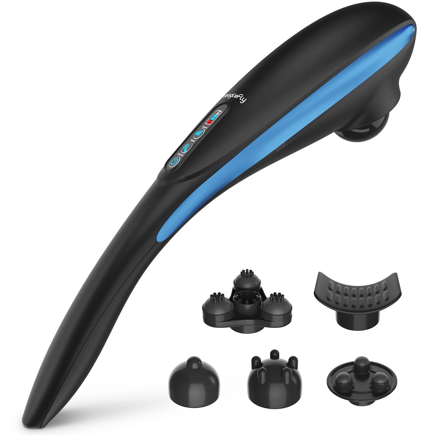 

LiChang Full Body Electric Handheld Neck Massager Vibration Mini Dolphin Massage Device Shoulder Neck Gift Recommended