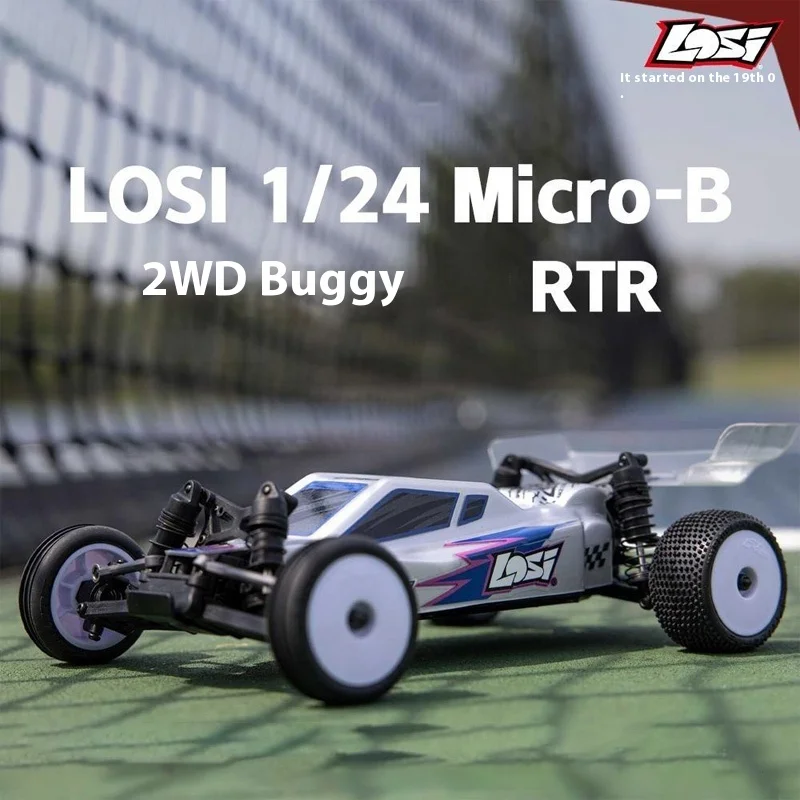 LOSI 1/24 Micro-B rear-drive brush 2S off-road vehicle rechargeable RTR off-road remote control model car toy gift