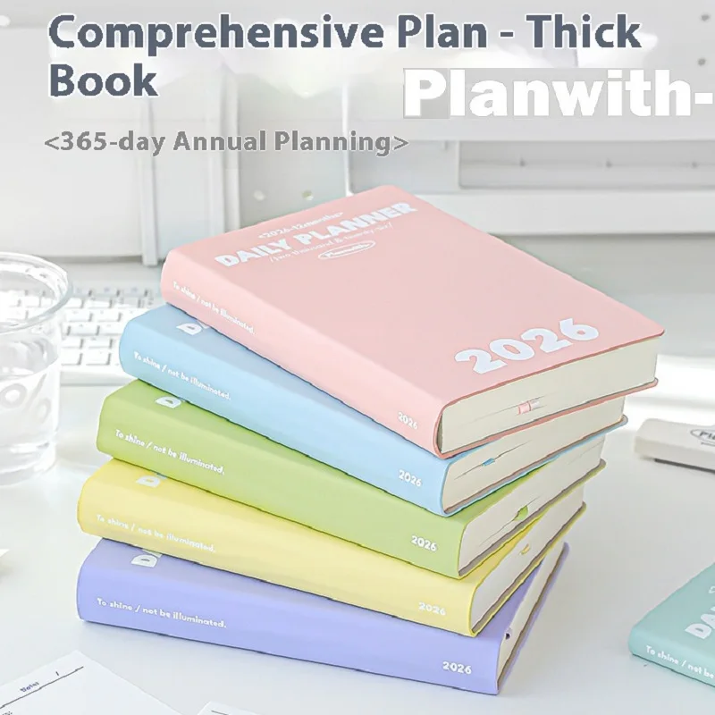 �y�Z�[�����zPlanwith ����m�[�g�u�b�N 2026 �A�W�F���_ 365 ���v�����i�[ ��/�N�Ԍv�� �d���X�P�W���[�� �J�����_�[ �����X�P�W���[�� �����}�j���A��