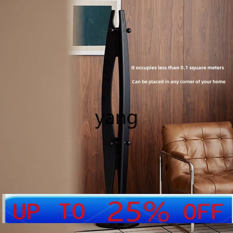 

LMM simple small apartment floor-to-ceiling bedroom solid wood vertical living room home entrance hanging hanger