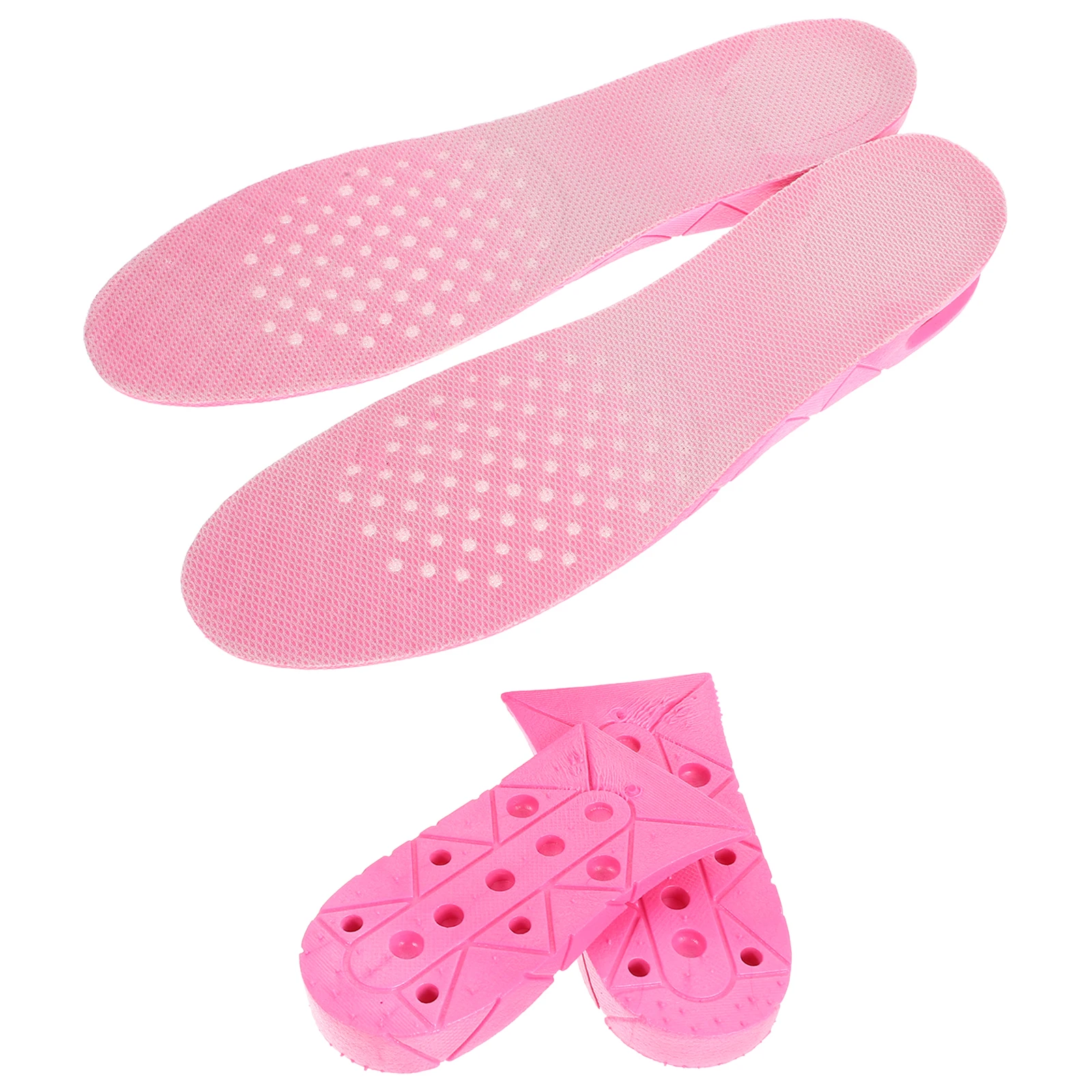 

1 Pair Invisible Heightening Insoles Lightweight Shoe Comfortable Pads For Men Women Running Dress Boots Sneakers Height