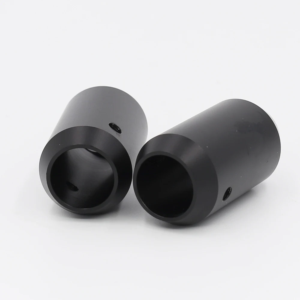 4 sztuk HIFI Audio spodnie Y Splitter kabel RCA przewód głośnikowy spodnie aluminiowe 12mm do 2*5mm boot