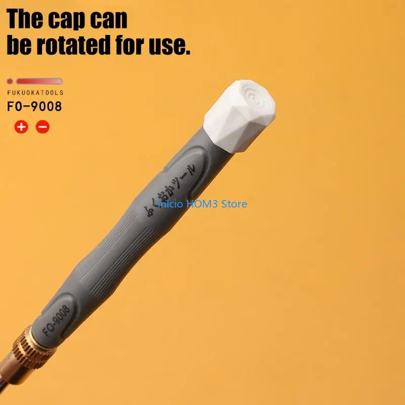 A5YD Phone Repair Precisely Screwdriver with CRV6150 Alloy Steel Bit, Double Purpose 2Mm Tipfor Small Screws and Devices