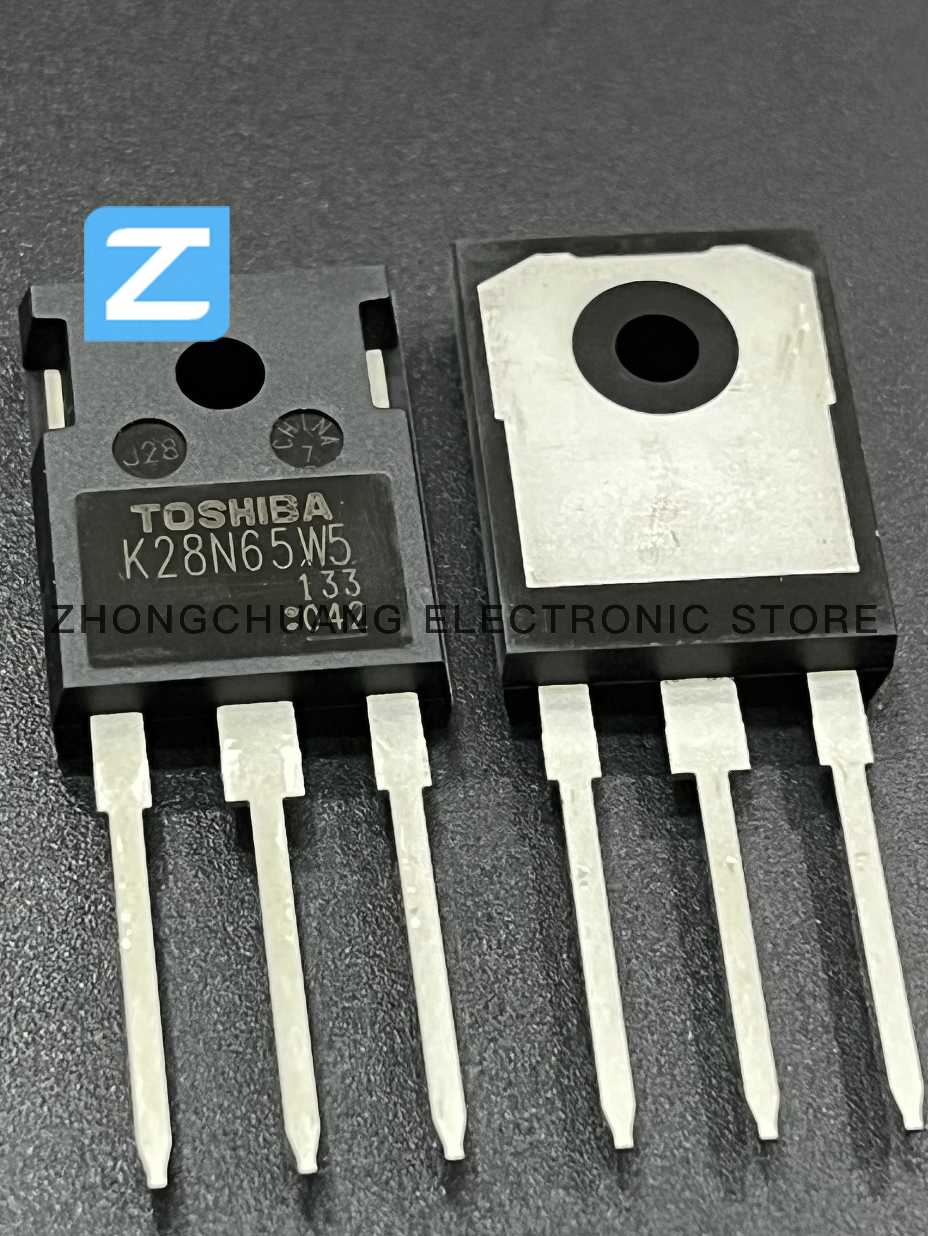 1-10PCS TK28N65W5 K28N65W5 TO-247 650V 27.6A N-Channel MOSFET new original